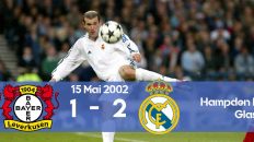 Finala Champions League 2002 - Bayer Leverkusen vs Real Madrid