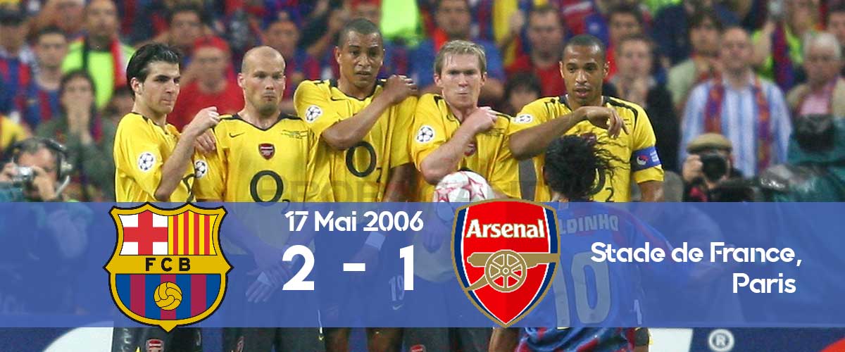 Finala Champions League 2006 - Barcelona vs Arsenal