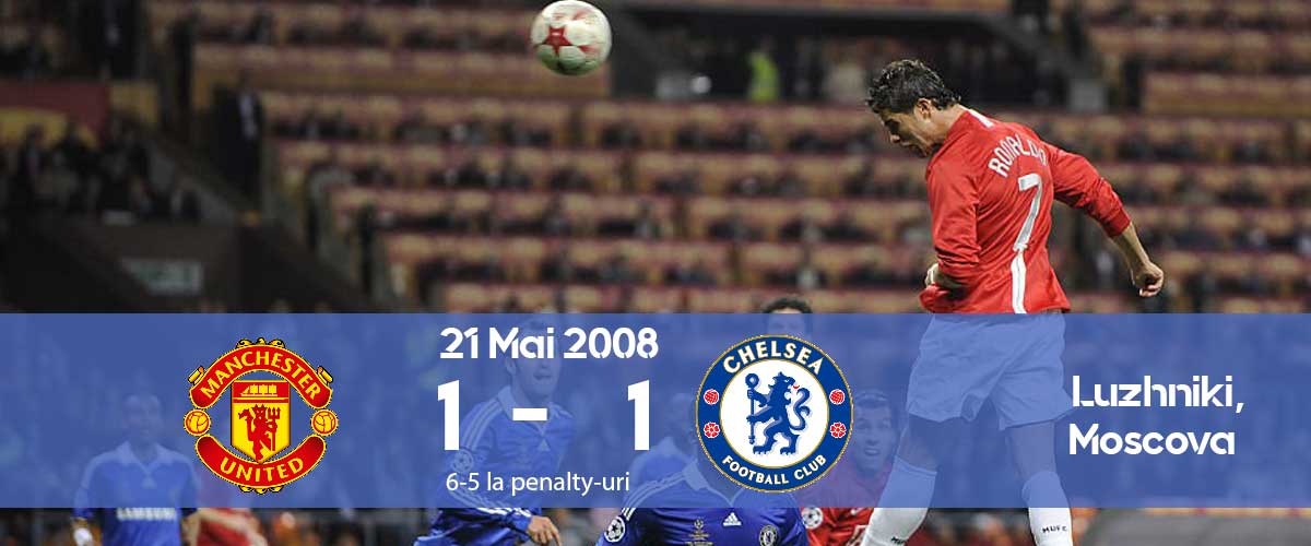 Finala Champions League 2008 - Manchester vs Chelsea